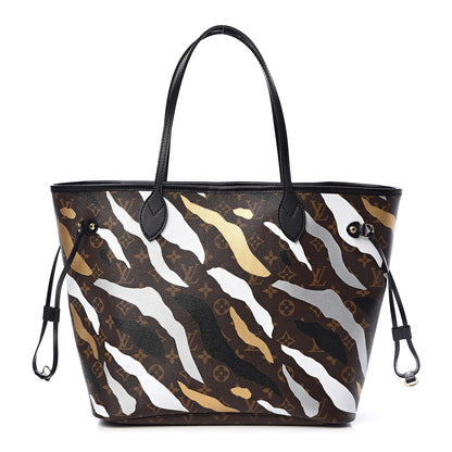 Louis Vuitton X LOL Monogram Neverfull MM Gold Silver 1 of 11