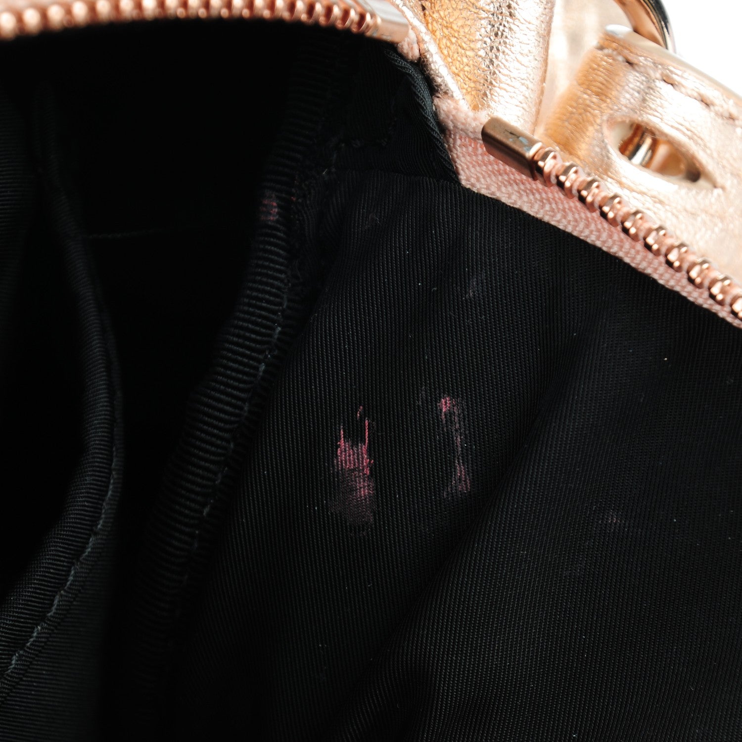 Alexander Wang Metallic Pebbled Lambskin Rocco Rose Gold Hardware 8 of 8