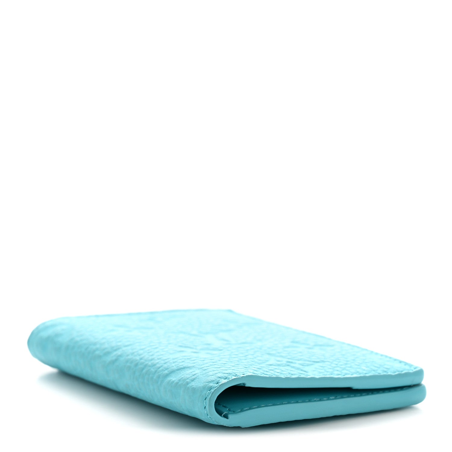 Louis Vuitton Taurillon Monogram Pocket Organizer Turquoise 4 of 8