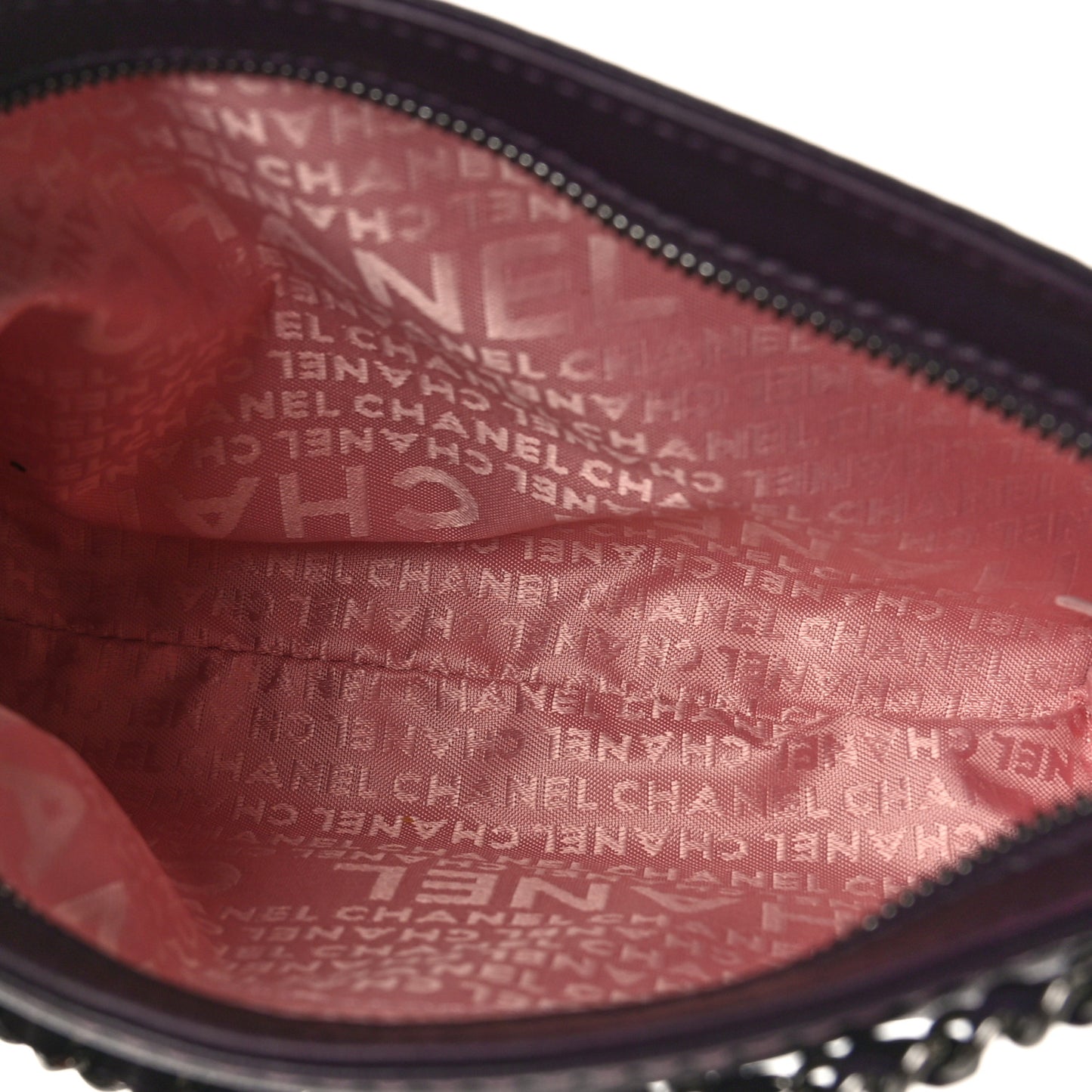 Lambskin Lax Pochette Dark Purple