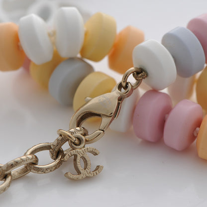 Chanel Candy CC Double Strand Necklace Multicolor 4 of 5