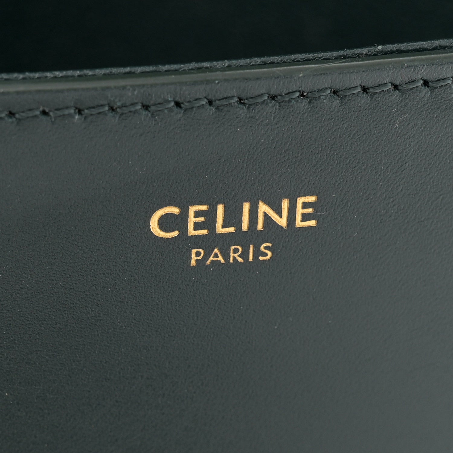 Celine Shiny Calfskin Medium Chain Maillon Triomphe Amazone 6 of 12