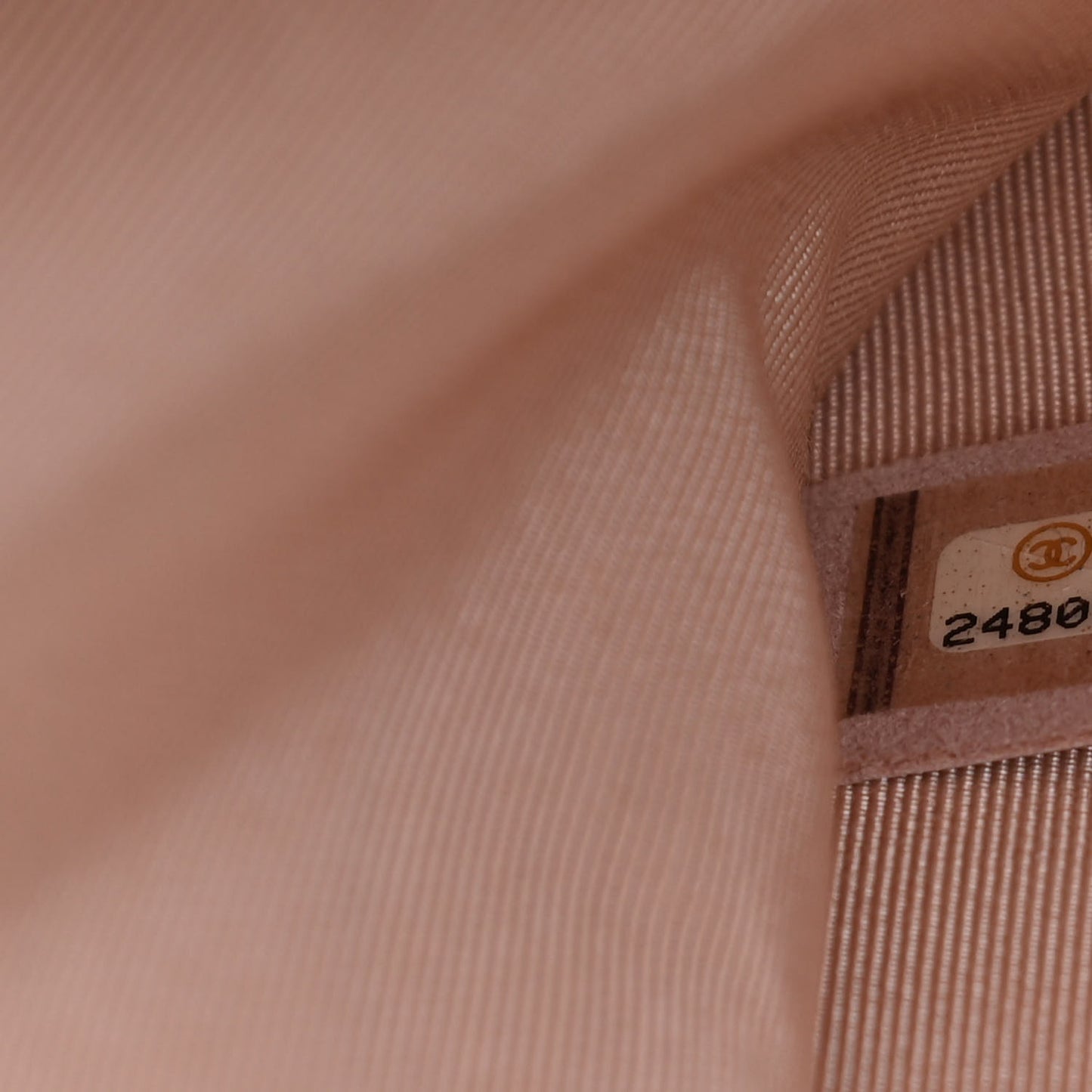 Lambskin Quilted Flap Beige