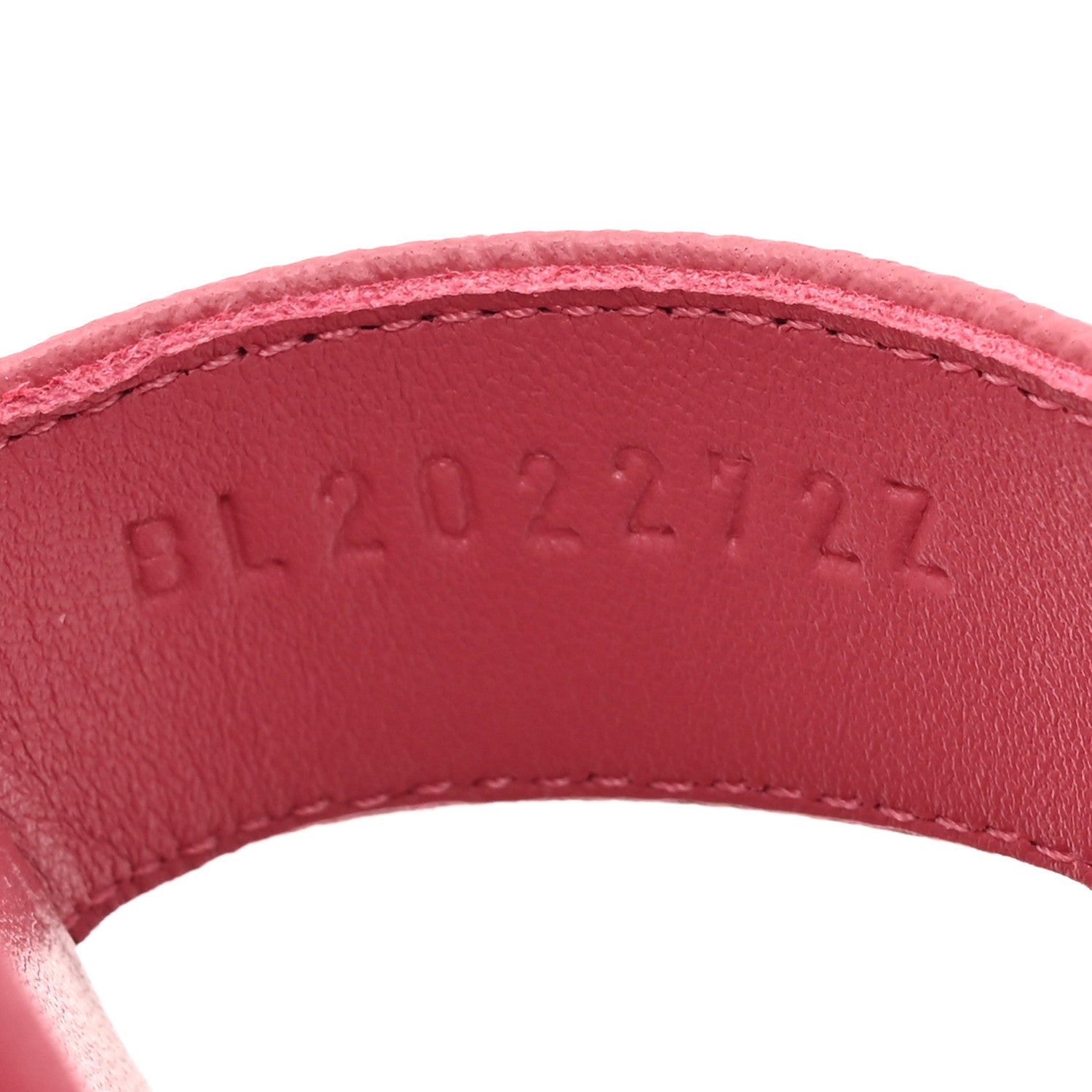 Hermes Epsom Oran Sandals 41.5 Rouge Azalee 8 of 10