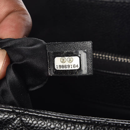 Chanel Caviar Quilted Grand Shopping Tote GST Black 10 of 21