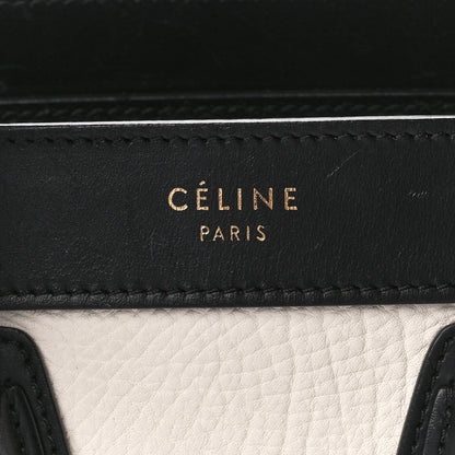 Celine Bullhide Calfskin Nano Tri-Color Luggage Amber 7 of 11