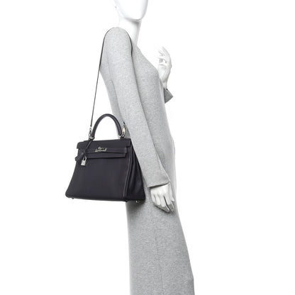 Hermes Taurillon Clemence Kelly Retourne 32 Raisin 2 of 10