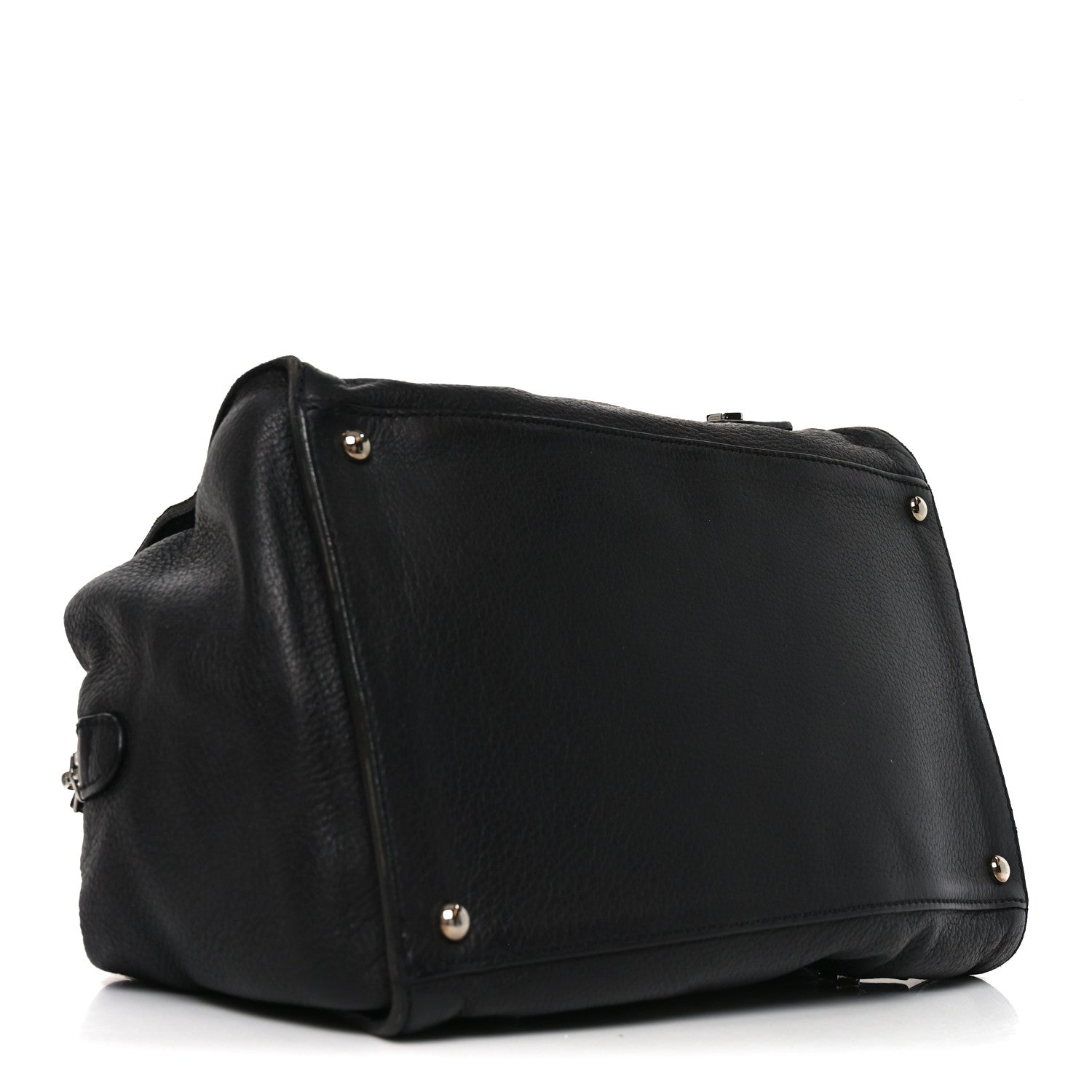 Chanel Calfskin Bolt Bowler Black 4 of 10