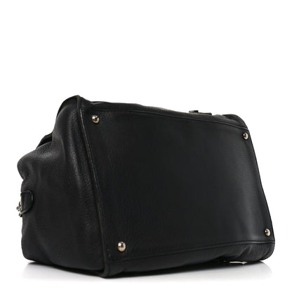 Chanel Calfskin Bolt Bowler Black 4 of 10