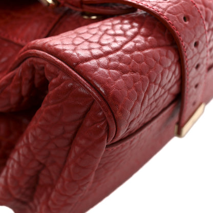 Mulberry Shrunken Calfskin Medium Alexa Red 11 of 16