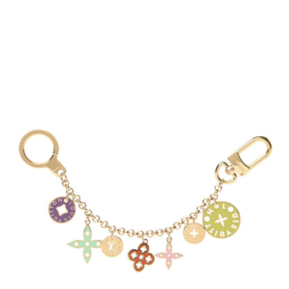Louis Vuitton Enamel Looping Key Chain Bag Charm Multicolor 1 of 5