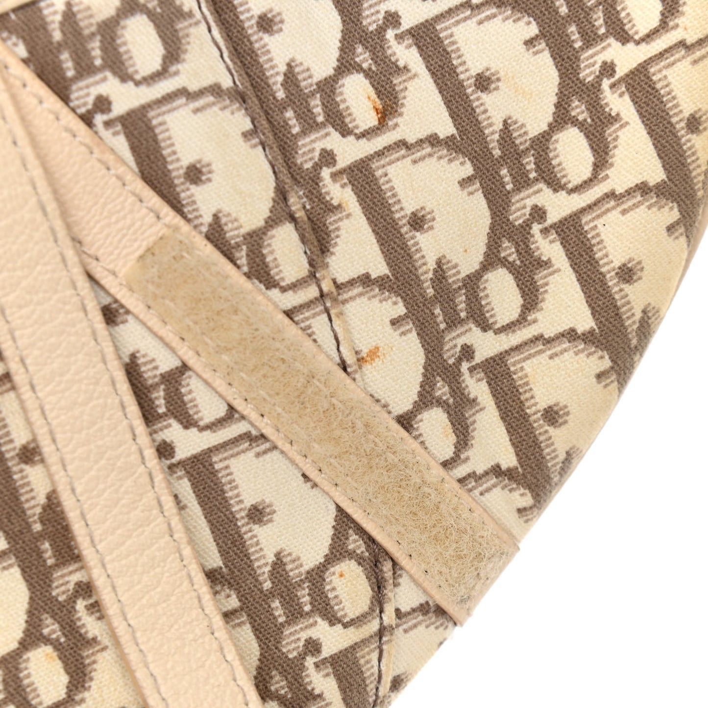 Monogram Vintage Flowers Saddle Bag Beige