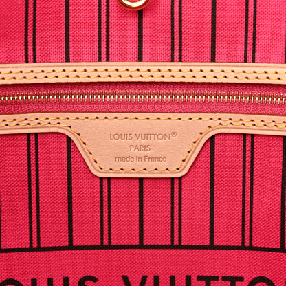 Louis Vuitton Monogram Inside Out Neverfull Bandouliere MM Rose Pondichery 6 of 9