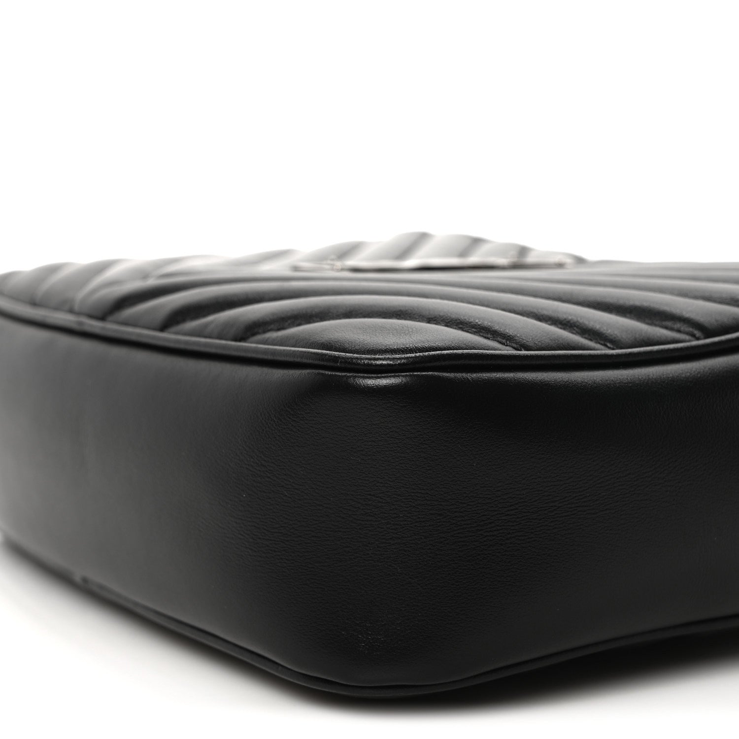 Saint Laurent Calfskin Matelasse Monogram Lou Camera Bag Black 10 of 10