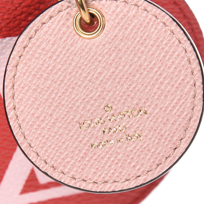 Louis Vuitton Monogram Giant Bag Charm Key Holder Rouge 3 of 4