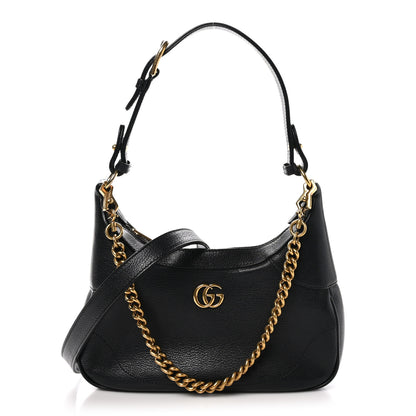 Gucci Goatskin Small Aphrodite Shoulder Bag Black 1 of 11
