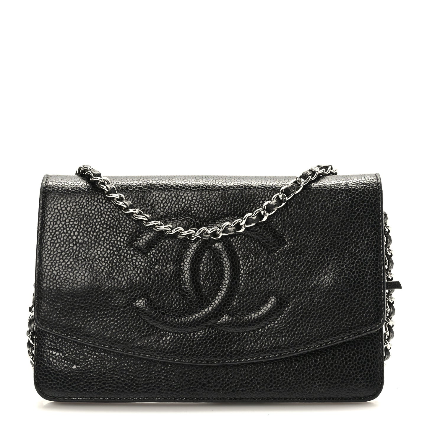 Caviar Timeless CC Wallet on Chain WOC Black