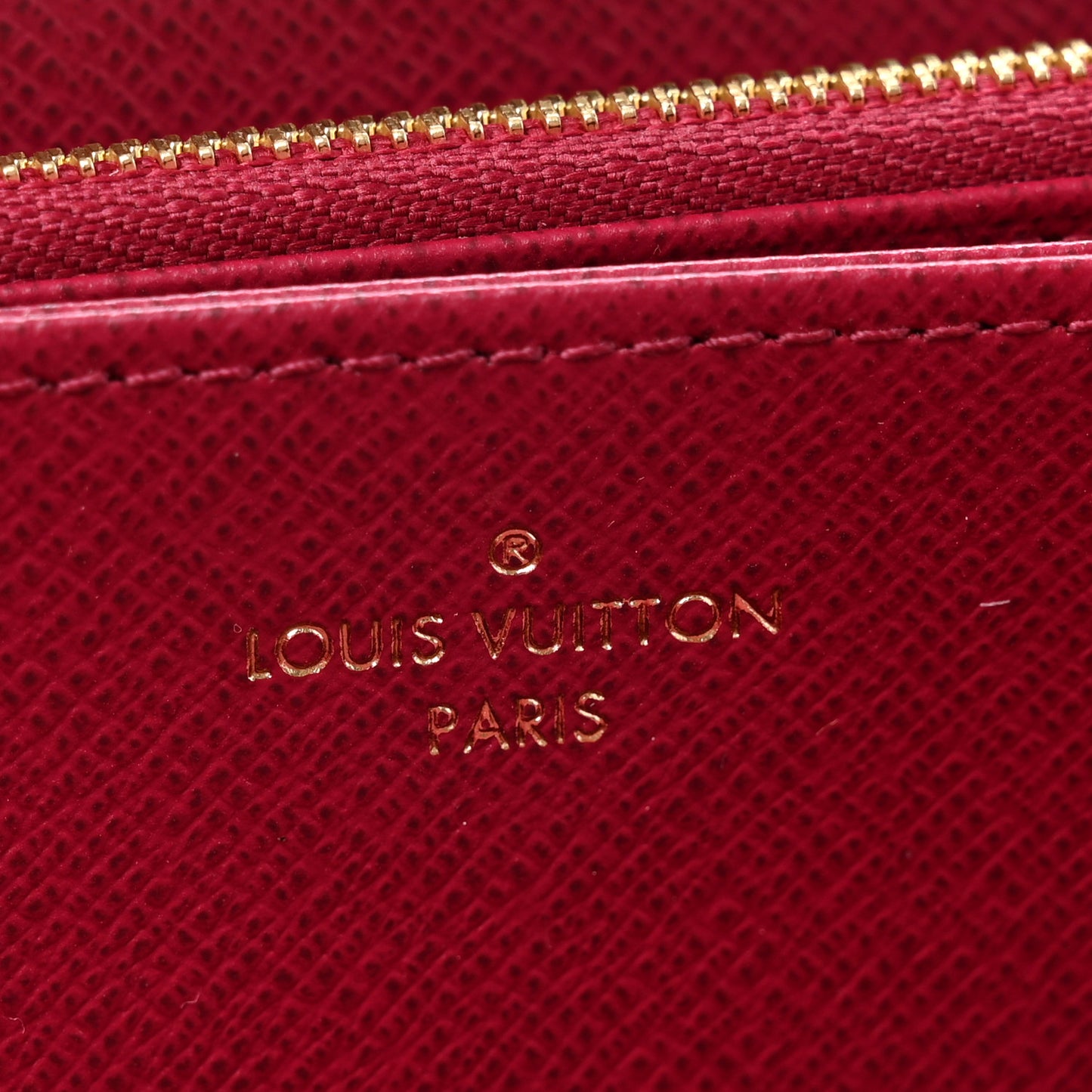 Monogram Zippy Wallet Fuchsia