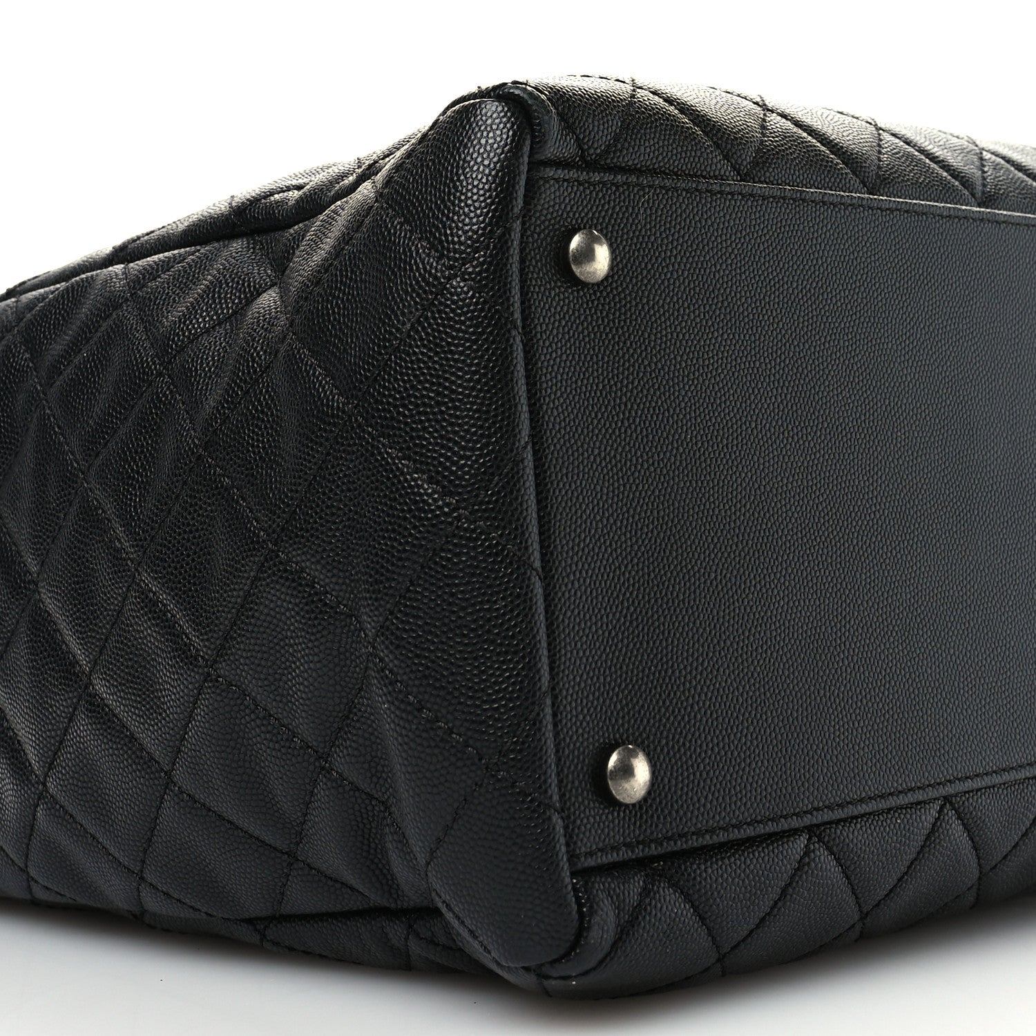 Chanel Caviar Quilted Large Coco Handle Shopping Tote Black 11 of 11