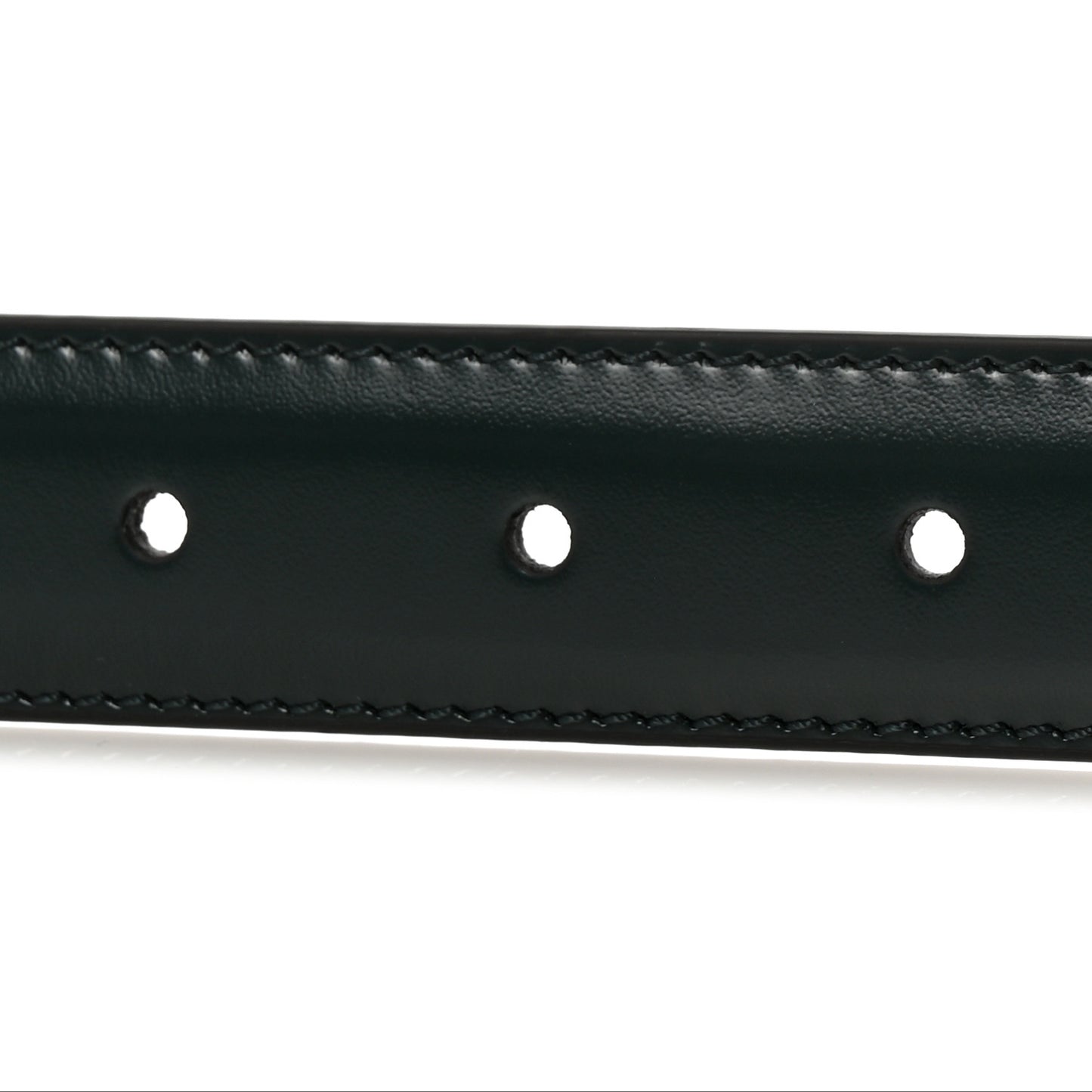 Box Calfskin Triomphe Belt 80 32 Green