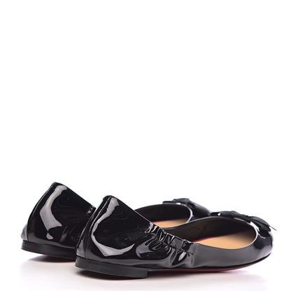 Christian Louboutin Patent Gloriana Flats 36.5 Black 4 of 13