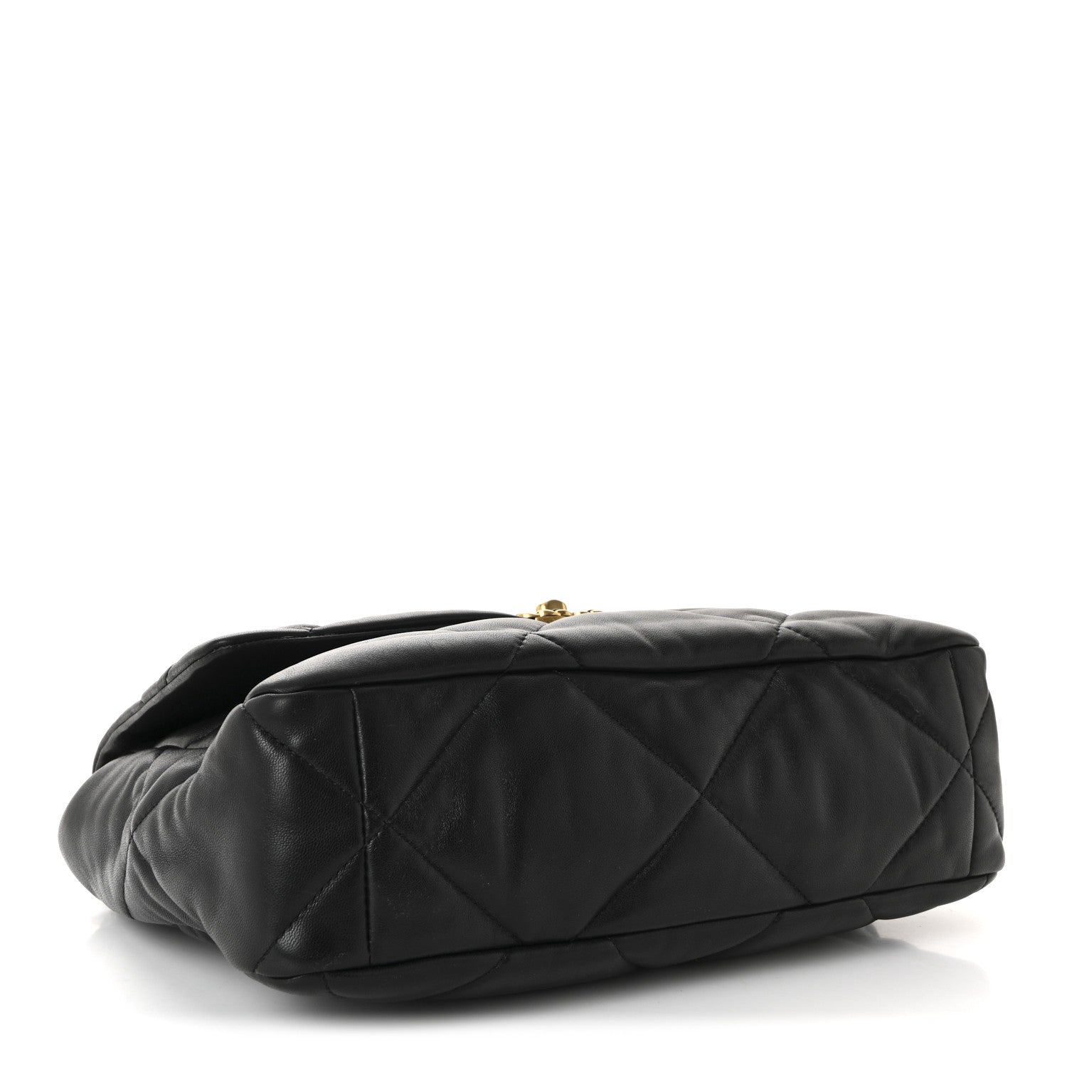 Chanel Lambskin Quilted Large Chanel 19 Flap Black 4 of 11