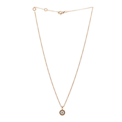 Bulgari 18K Rose Gold Diamond BVLGARI BVLGARI Pendant Necklace 3 of 7