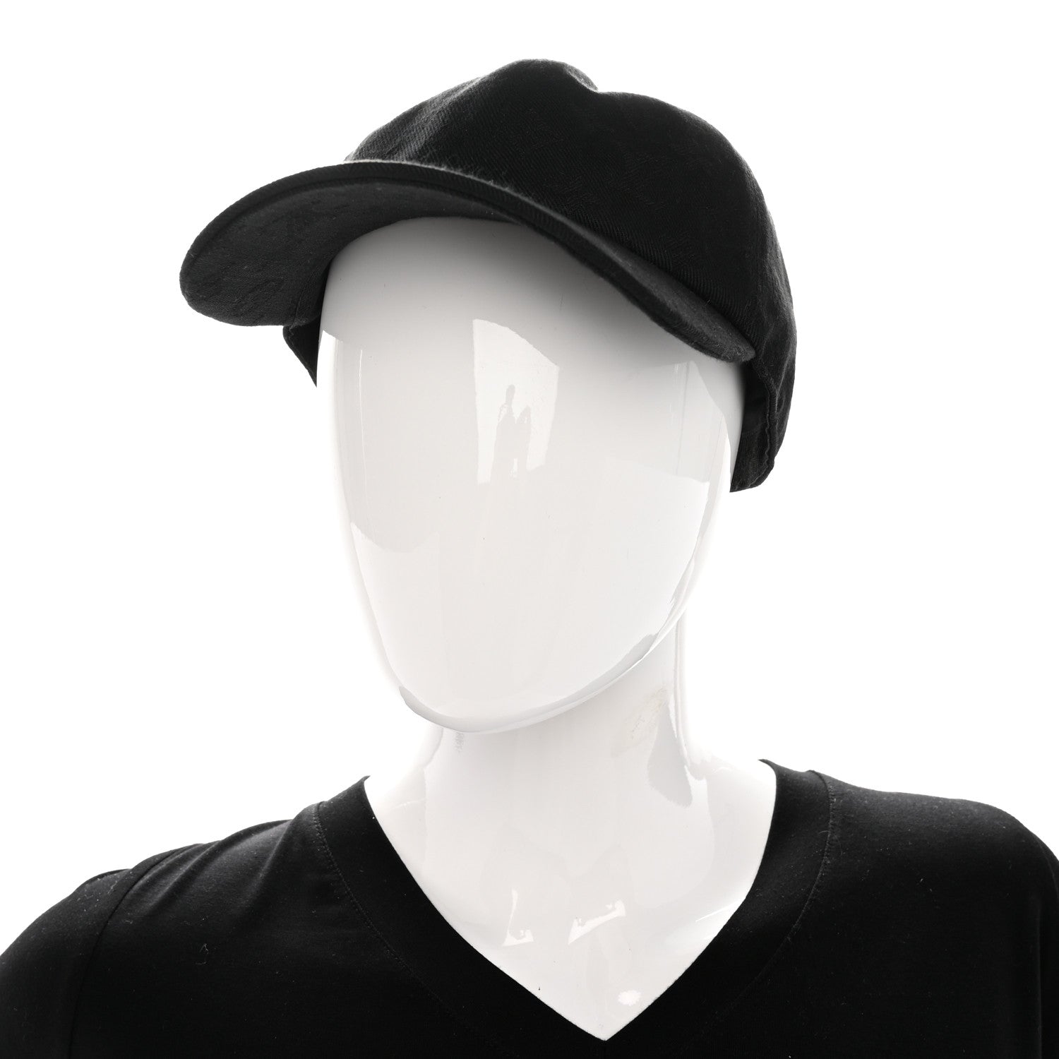 Louis Vuitton Monogram Jacquard Essential Cap 60 Black 2 of 8