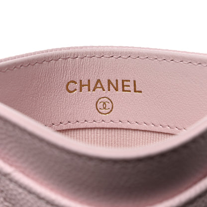 Chanel Caviar Quilted Card Holder Light Pink 4 of 8