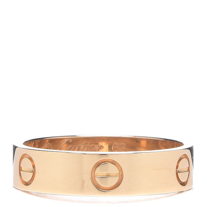 Cartier 18K Yellow Gold 5.5mm LOVE Ring 63 10.5 1 of 5