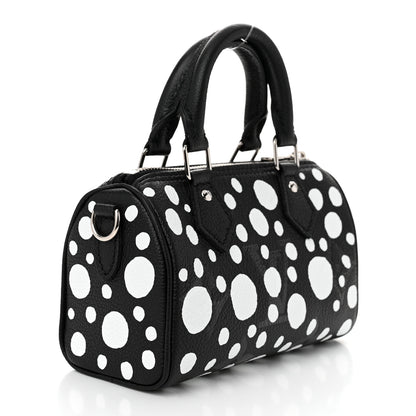 Louis Vuitton LV X YK Empreinte Infinity Dots Nano Speedy Bandouliere Black White 3 of 10