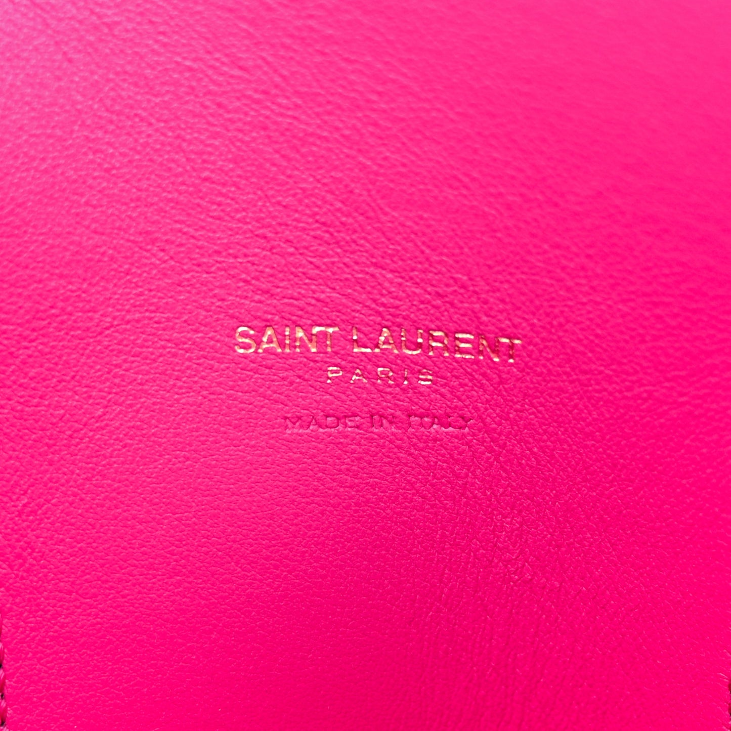 Calfskin Small Sac De Jour Black Fuchsia