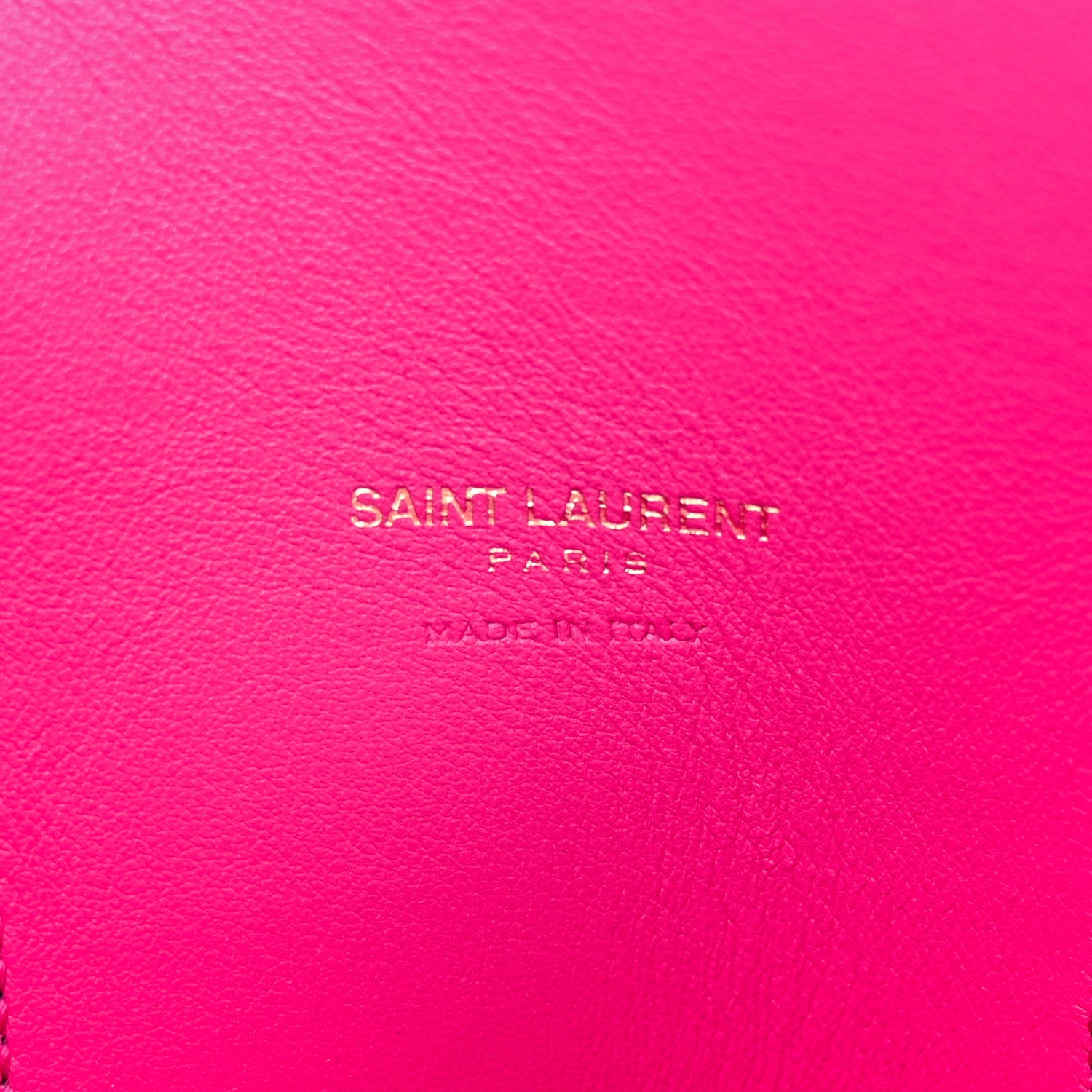 Saint Laurent Calfskin Small Sac De Jour Black Fuchsia 6 of 14
