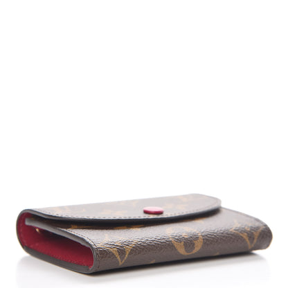 Louis Vuitton Monogram Rosalie Coin Purse Fuchsia 4 of 7