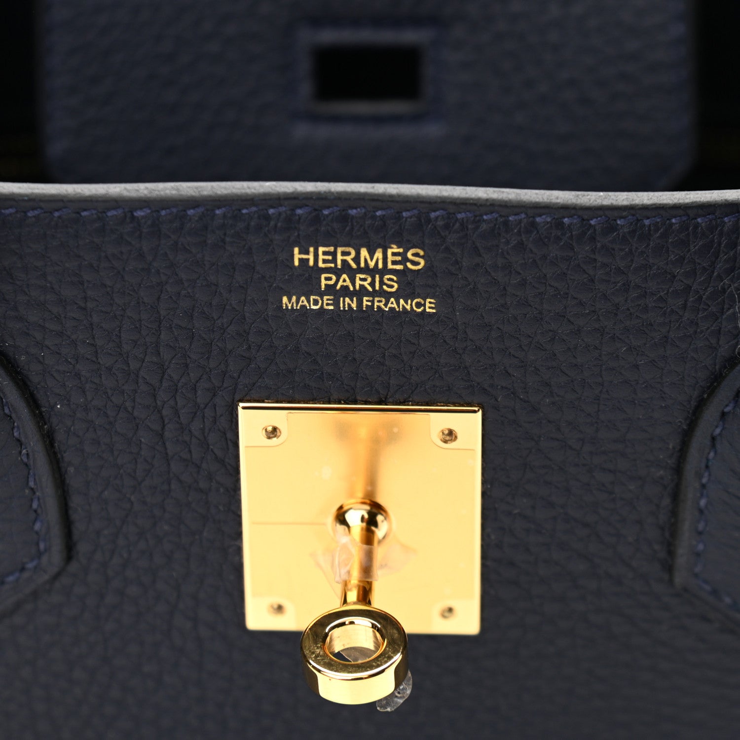 Hermes Togo Birkin 30 Bleu Nuit 6 of 11