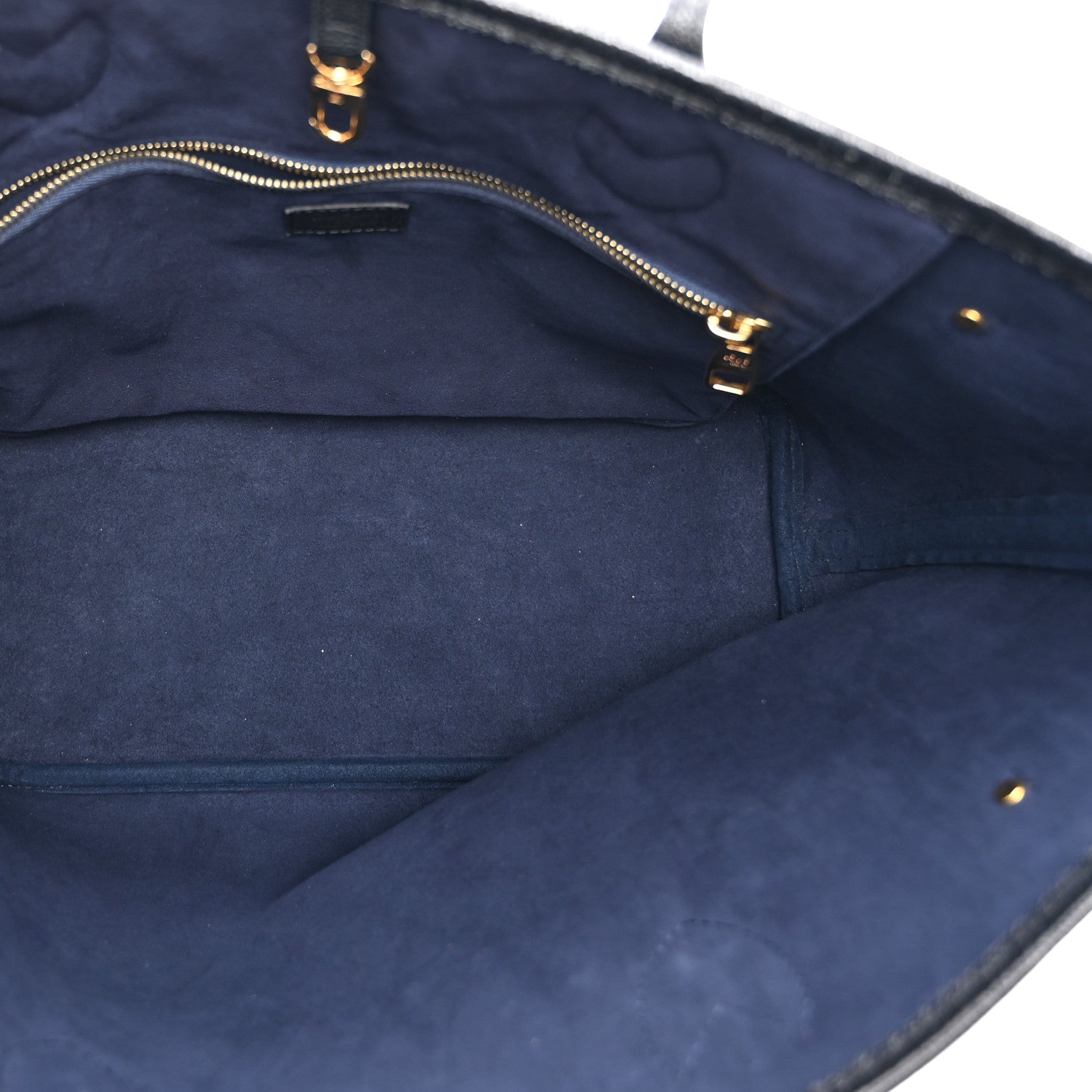 Louis Vuitton Empreinte Monogram Giant Neverfull MM Black 5 of 9
