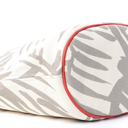 Hermes Toile Cabas Feuillage PM 8 of 11