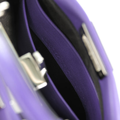 Fendi Shiny Nappa Micro Peekaboo Iconic Satchel Viola Cassis 8 of 8