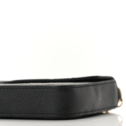 Louis Vuitton Empreinte Pochette Felicie Chain Wallet Black 10 of 11