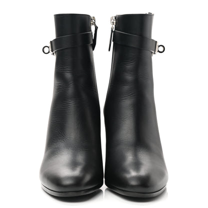 Hermes Calfskin Saint Germain Ankle Boots 37 Black 2 of 8