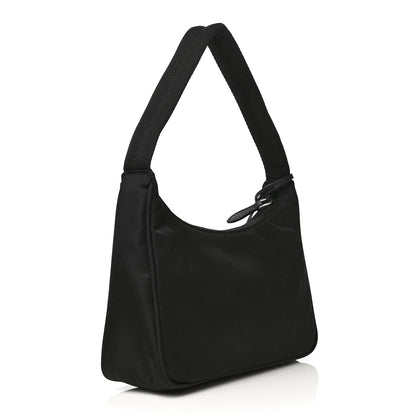 Prada Tessuto Nylon Mini Re-Edition 2000 Bag Black 2 of 10