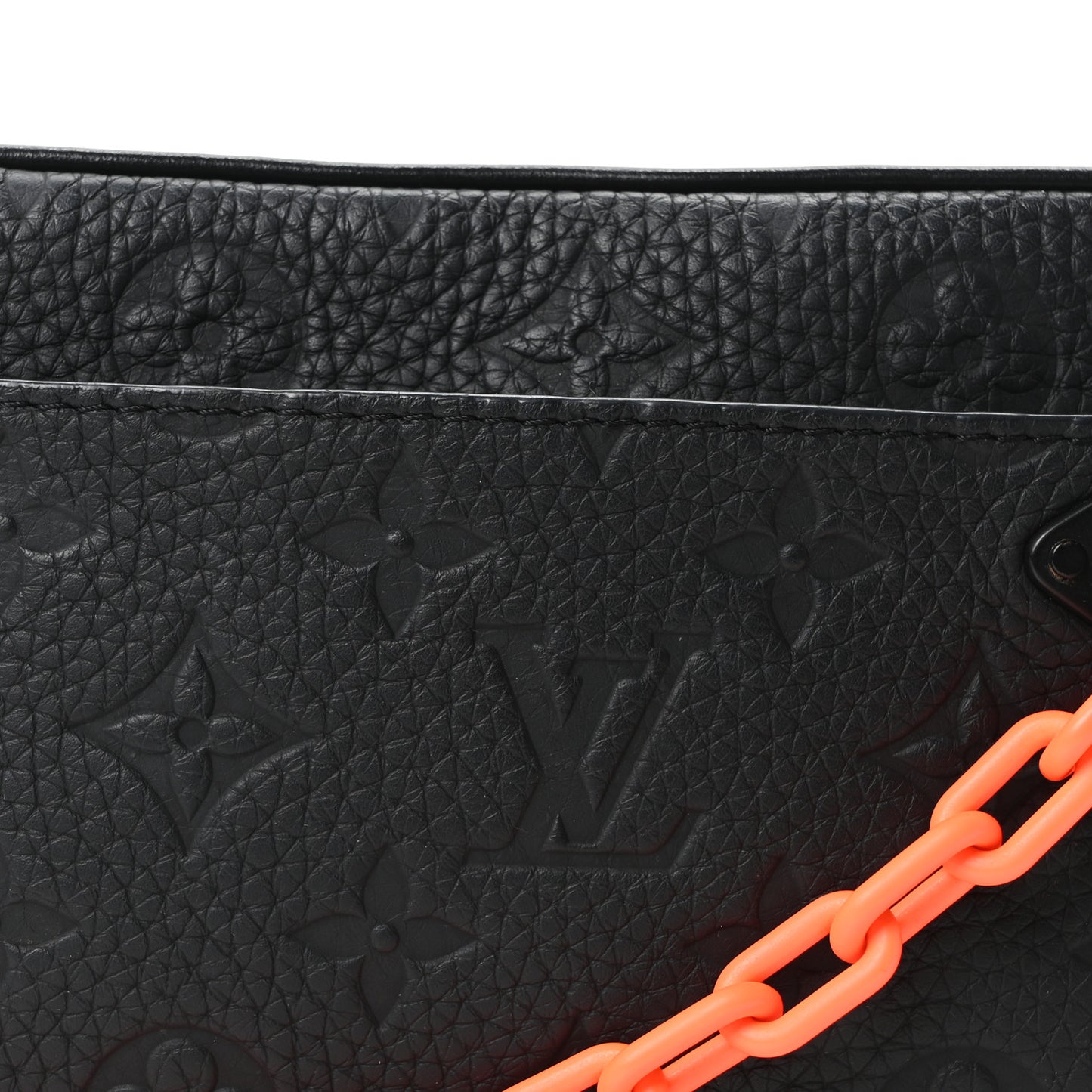 Taurillon Monogram Uniformes Solar Ray Soft Pochette Volga Belt Bag Black