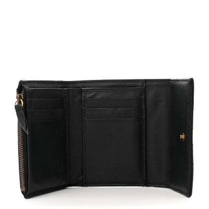 Gucci Calfskin Matelasse GG Marmont Wallet Black 5 of 9