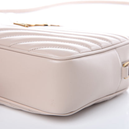 Saint Laurent Calfskin Matelasse Monogram Lou Camera Bag Beige 8 of 9