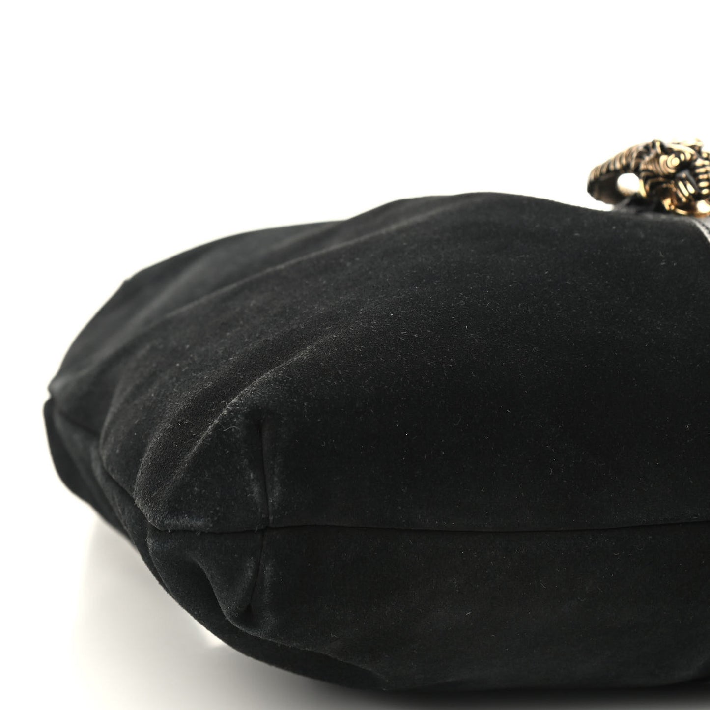 Suede Dionysus Hobo Black