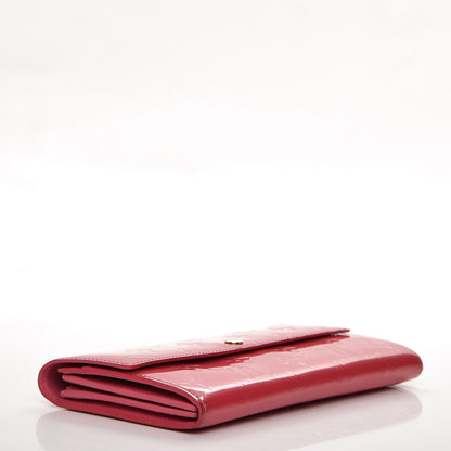 Louis Vuitton Vernis Sarah Wallet Framboise 4 of 7