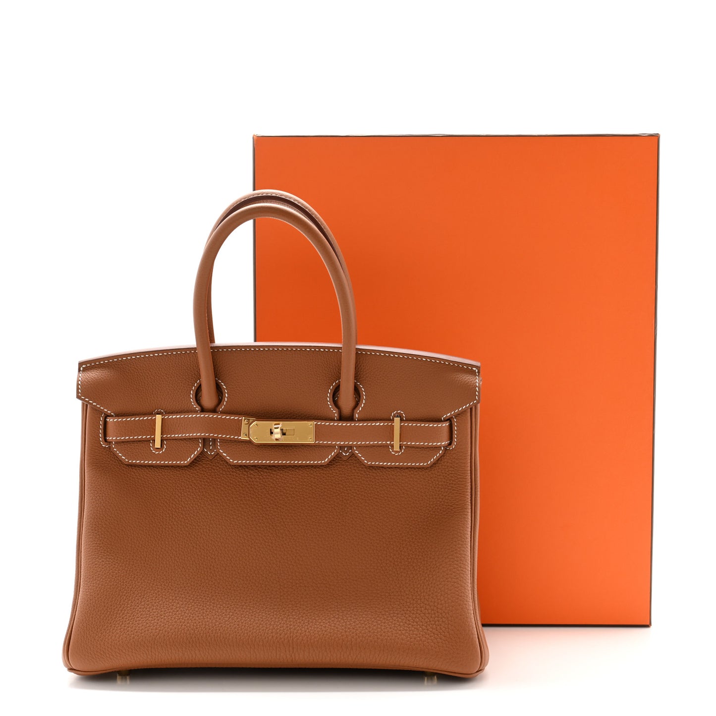Togo Birkin 30 Gold