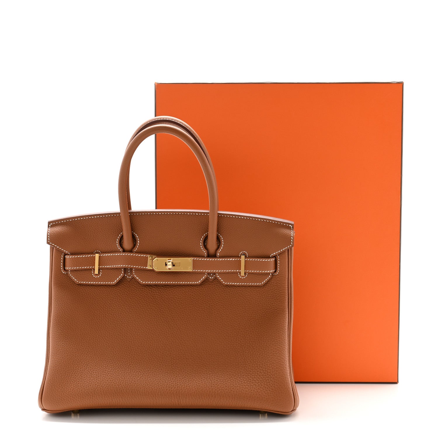 Hermes Togo Birkin 30 Gold 10 of 10