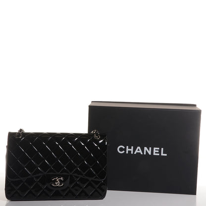 Chanel Patent Jumbo Double Flap Black 8 of 8