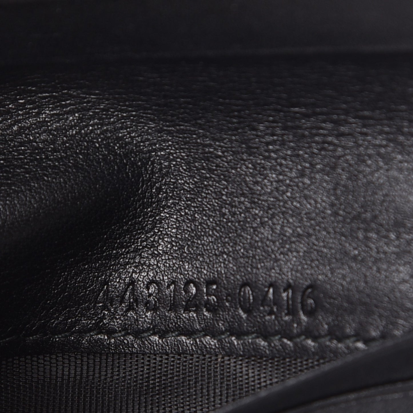 Calfskin Matelasse GG Marmont Card Case Black